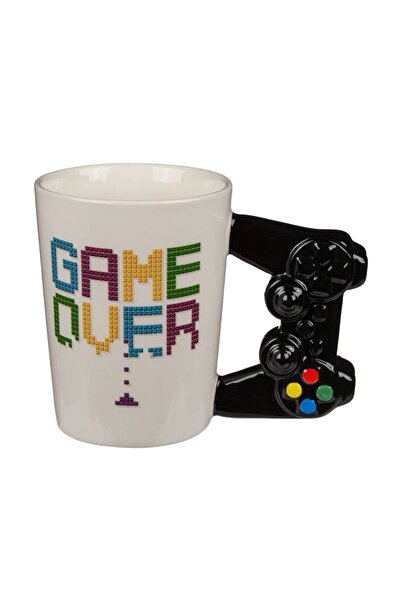 MC Micostore Κεραμική κούπα, maner forma controler, Game OveR, 11x9εκ., 350 m...