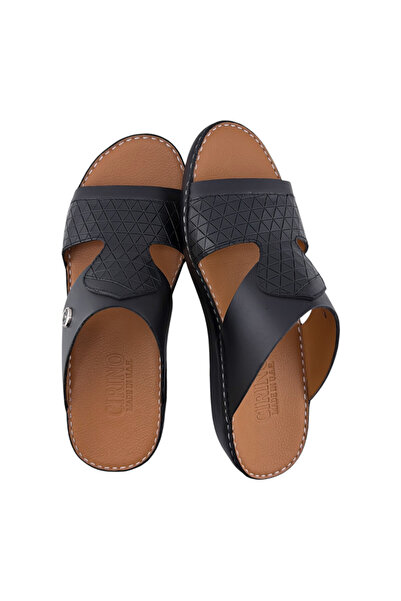 Cirino ( ND-109 ) Handmade Arabic Men's Slippers | Outdoor Arabic Sandals For...