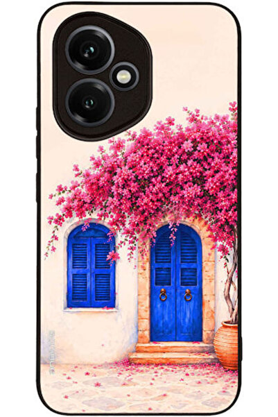 Other Σονίκ Σειρά Μούζα των Ελληνικών Νησιών Honor 400 5g Θήκη Ροζ Μπουκανβίλια