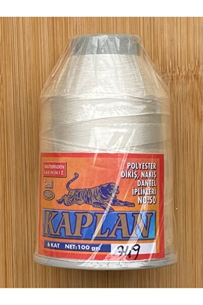 Kaplan 6 Layers of 100 Gr Polyester Thread for Sewing, Embroidery, and Lace H...