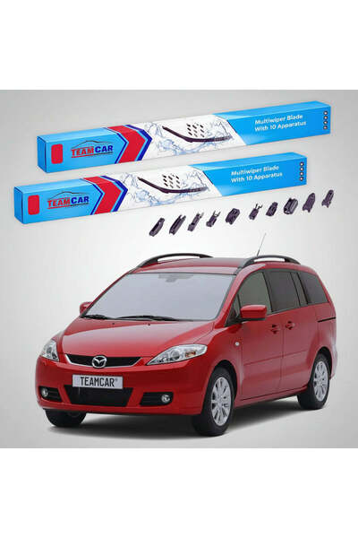 TEAMCAR Ștergătoare Mazda 5 CR 2005-2008 |   Set frontal plat Premium – TeamC...