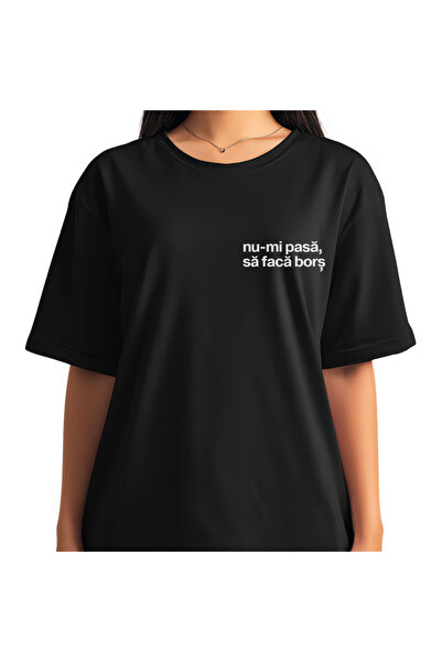 OEM Tricou ” nu-mi pasă, să facă borș ” unisex, bumbac 100%