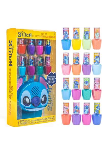 TOWNLEY GIRL 16 PK NAIL POLISH WITH ROLE PLAY NAIL DRYER
