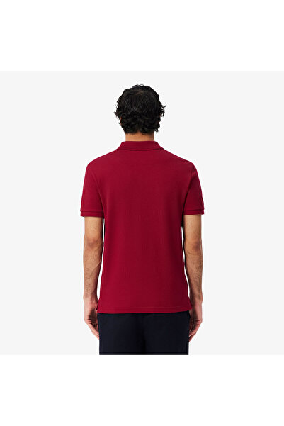Lacoste L.12.12 Erkek Slim Fit Polo Yaka Kırmızı Polo