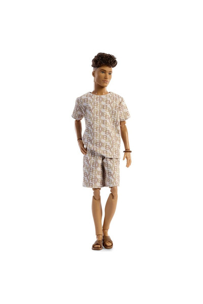 mattel Papusa Ken Barbie Signature Basics Model 10, fara baterii, lungime 34 ...