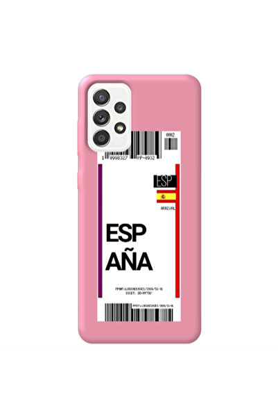 Other Samsung A23 Espana Arrival Pink Colored Silicone TPU Θήκη