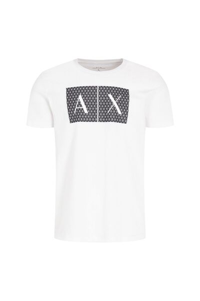 Armani Exchange Tricou bărbătesc 8NZTCK Z8H4Z Alb