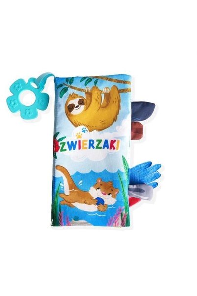Skrzat Figurina Zwierzaki, carte senzoriala, multicolor, 0x19x27cm