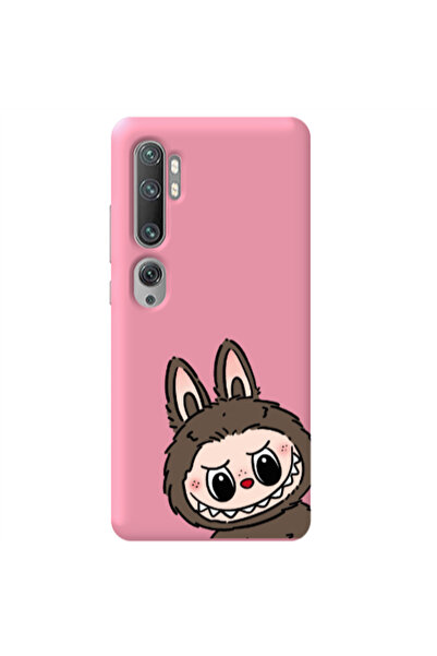 Other Xiaomi Mi Note 10 Pro Labubu7 Pink Colored Silicone TPU Θήκη