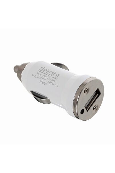 globiz Incarcator auto Delight pentru USB de la priza auto 12V/24V, tensiune ...
