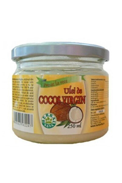 Herbavit Cold Pressed Virgin Coconut Oil, 250 ml