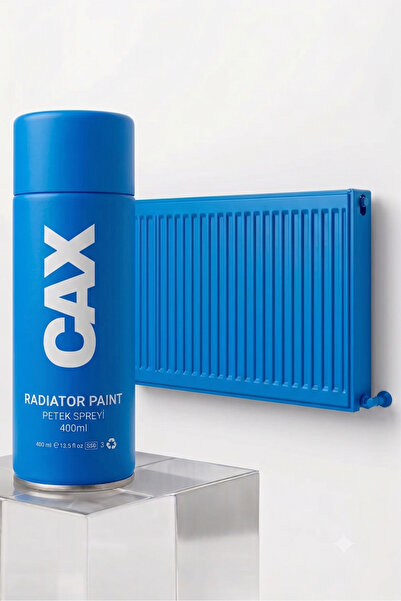caxcolors CAX Radyatör ve Petek Boyası 400ml – Çizilmez ve Sararmaz Özel Formül
