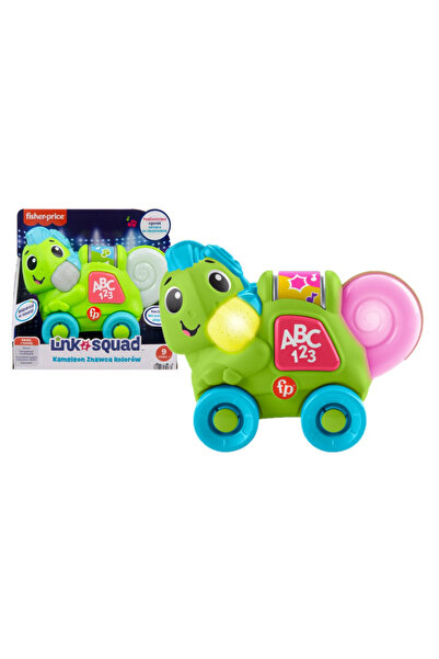 OEM Cameleon muzical interactiv Fisher-Price Link Squad, multicolor