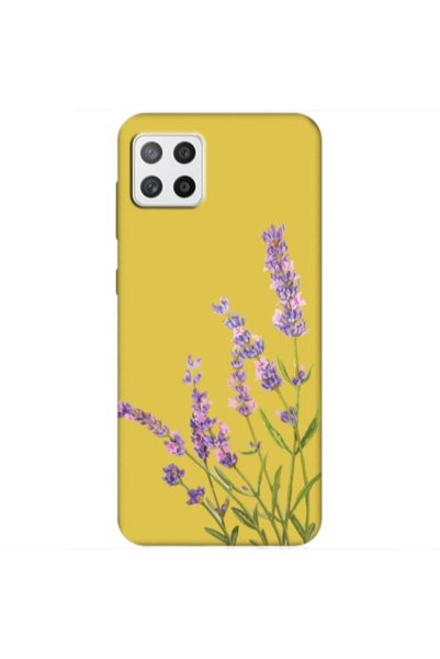 Other Samsung A22 5G Flowers 8 Yellow Colored Silicone TPU Θήκη
