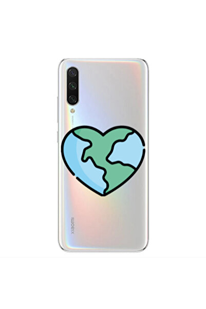 Other Xiaomi Mi 9 Lite World in my heart Transparent Silicone TPU Θήκη