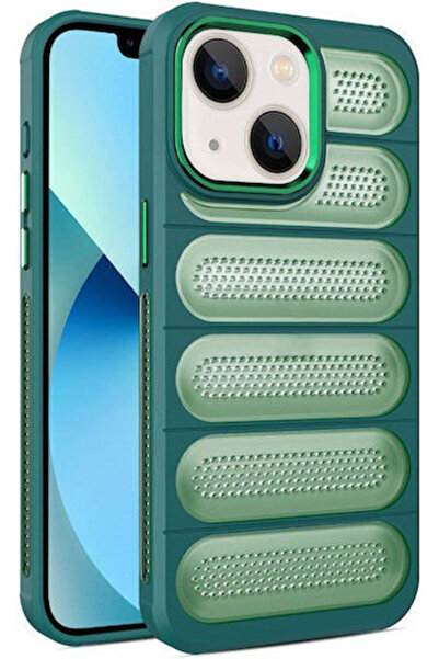 OEM Διχτυωτό Πίσω Κάλυμμα Πράσινο (iPhone 13, iPhone 14) Κωδικός: 01IPH5927