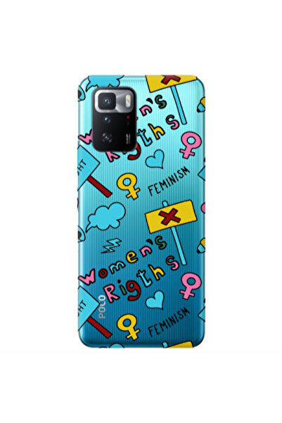 Other Xiaomi Poco X3 GT Feminism Transparent Silicone TPU Θήκη