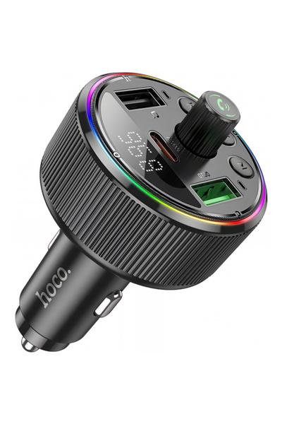 Hoco Modulator FM Bluetooth E82, 2 x USB-A - 1 x USB-C