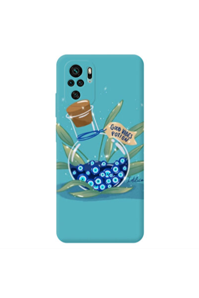 Other Xiaomi Redmi Note 10 4G Good vibes potion Transparent Silicone TPU Θήκη