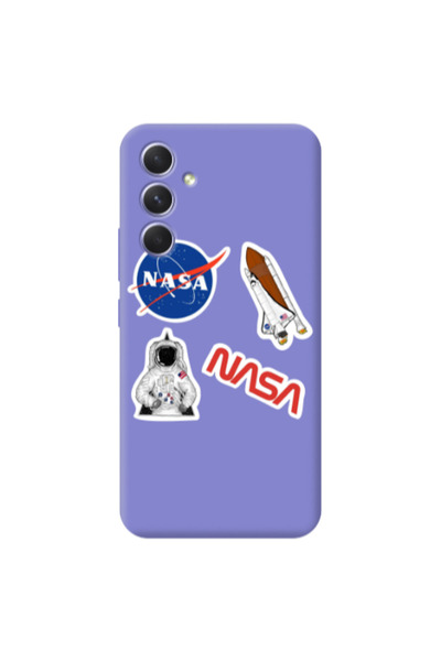 Other Samsung A36 Nasa Purple Colored Silicone TPU Θήκη