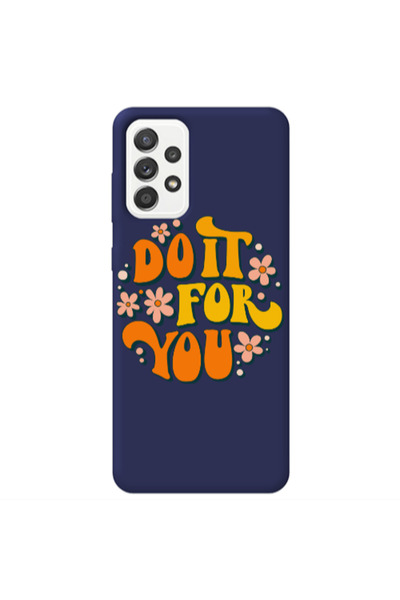 Other Samsung A23 Do it For You Dark blue Colored Silicone TPU Θήκη