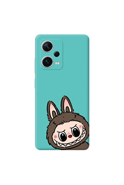 Other Xiaomi Poco X5 Labubu7 Turquoise Colored Silicone TPU Θήκη