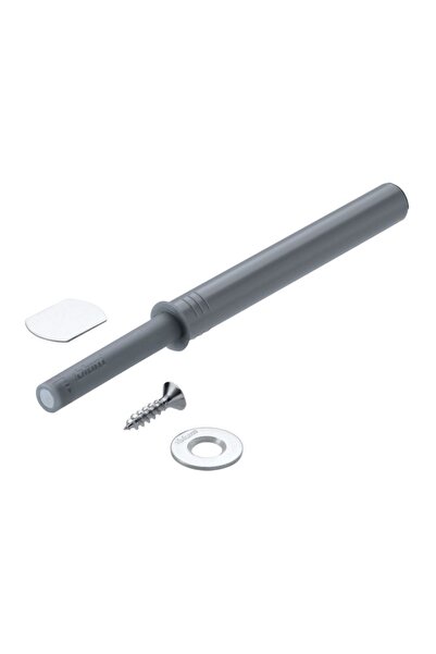 OEM Blum magnetic long tip-on, for soft-close doors, grey