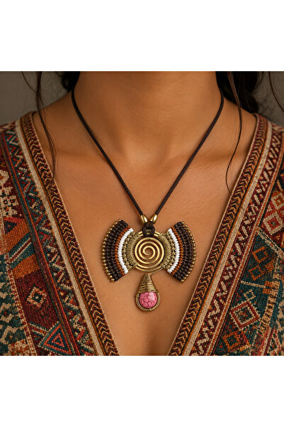 HER ŞEY NOTA www.herseynota.com Bohemian Xanthea Natural Stone Detailed Spira...
