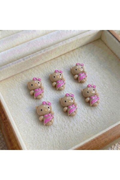 Choice5 03-9mm 14mm 100Pcs/bag KT Kitty & Dolphin Nail Charms - Cute Cartoon ...