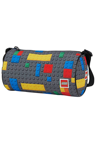 LEGO 20374-2607 Silindir Çapraz Çanta - Renkli LEGO® Yapım Parçası