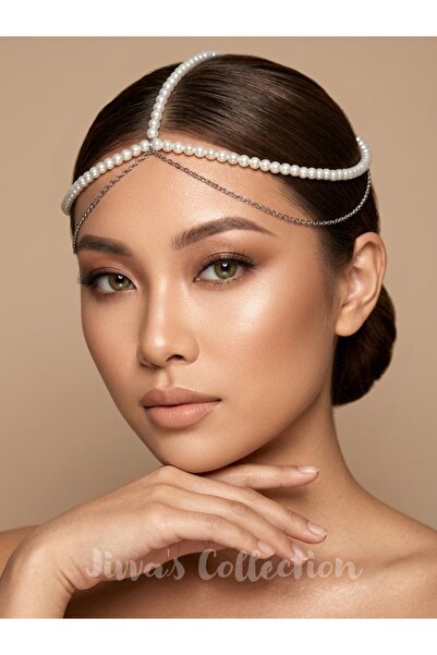 Jivva's Collection Hair Accessory, Turban Accessory. Wedding Engagement Promi...