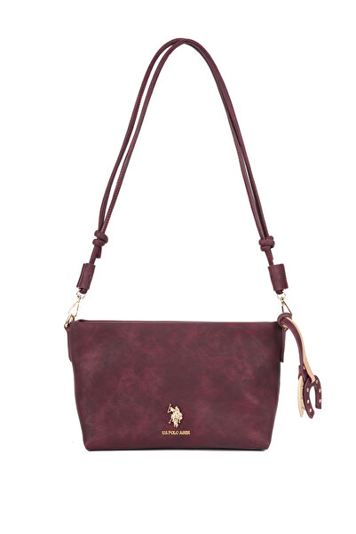 U.S. Polo Assn. Burgundy Women's Shoulder Bag Us26623