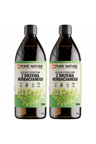 CHOSA Ulei Esential De Arbore De Ceai, 2x 0.5l, Pur Tea Tree Pentru Acnee Mat...