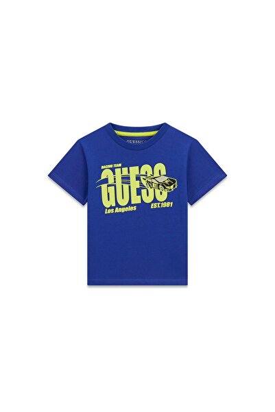 Guess Tricou băieți N6RI00K8HM4 Albastru