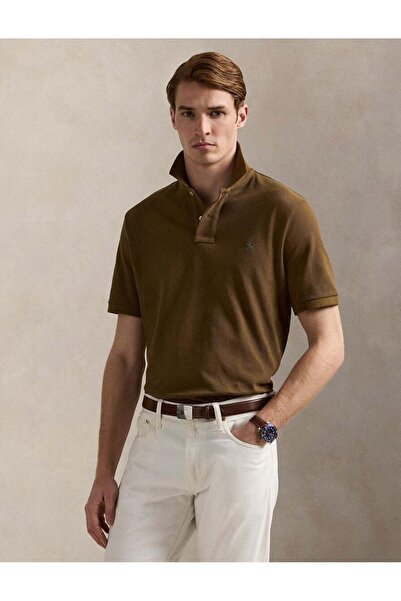 Ralph Lauren Blue Pony Embroidered Iconic Mesh Polo Shirt 401480.