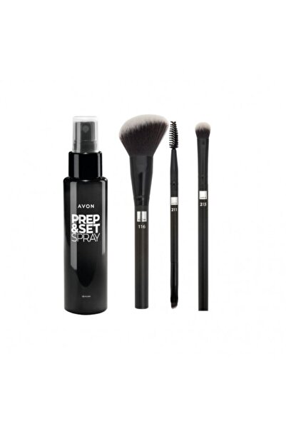 AVON Brush Essentials Top Bottom Set
