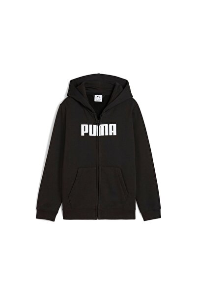 Puma Essentials Logo Youth Hooded Jacket