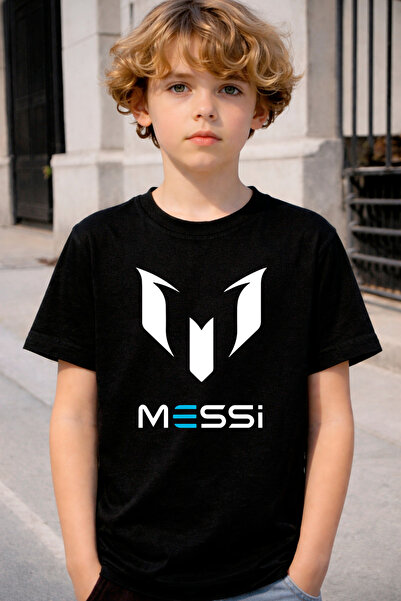 MAGORS Style-X LIONEL MESSI PRINTED CYCLING NECK KIDS AND YOUTH TSHIRT