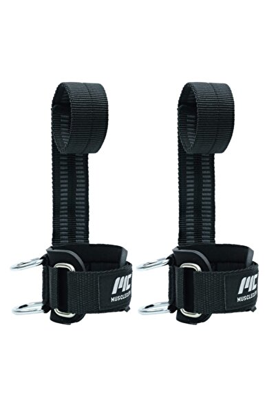 MUSCLECLOTH Pro Big Wrist Cuff 2'li Paket Siyah