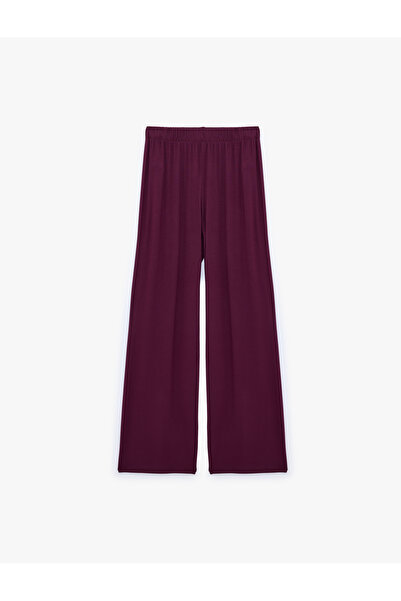 Koton Beli Lastikli Bol Paça Viskon Pijama Altı