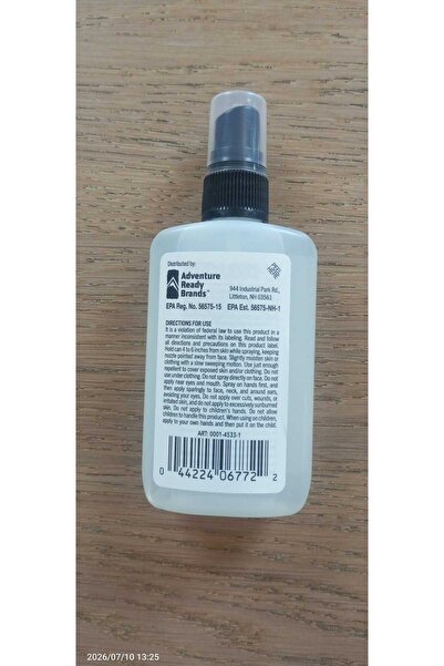 Natrapel Pikaridin Kene ve Böcek Kovucu Sprey 3,4 oz (100 ml)