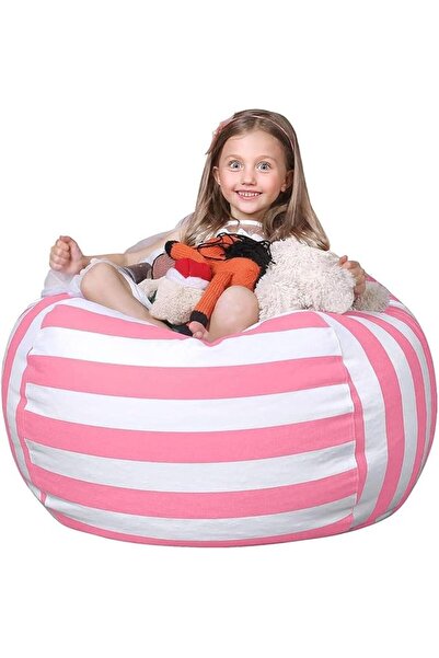 Arabest Stuffed Storage Bean Bag Chair Cover for Kids | Stuffable Zipper Bean...