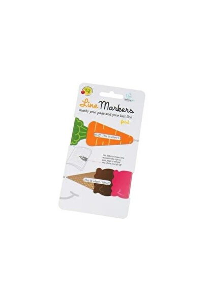 Thinking Gifts Semne de carte magnetice Thinking Gifts, motiv mancare, multic...