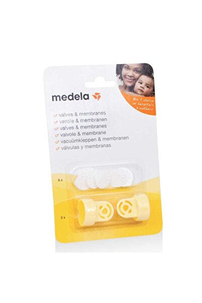 Medela Σετ (Βαλβίδες 2 τεμ. - Μεμβράνες 6 τεμ.)