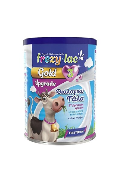 FREZYLAC Gold Upgrade 3 Βιολογικό Γάλα για Βρέφη 10+ μηνών 900γρ