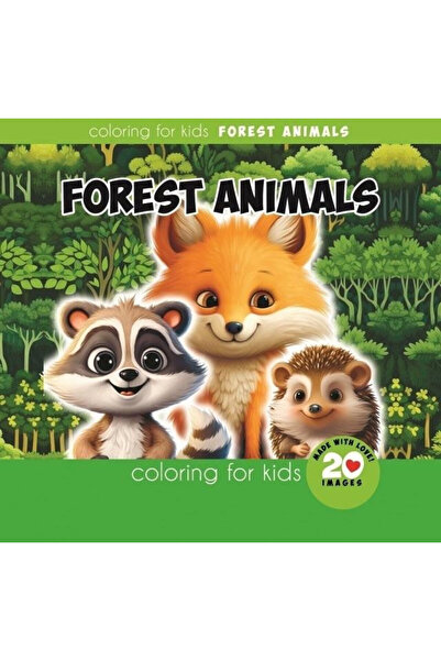 OEM Carte de colorat Animale sălbatice: Vulpe, 20 de imagini, copertă cartonată