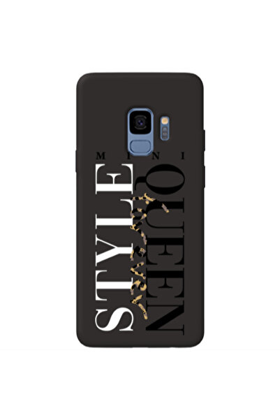 Other Samsung S9 Plus Mini Quen Forever Black Colored Silicone TPU Θήκη