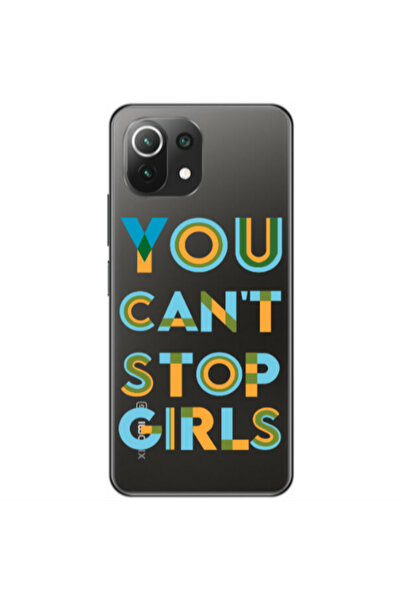 Other Xiaomi Mi 11 Lite You Cant Stop Girls Transparent Silicone TPU Θήκη