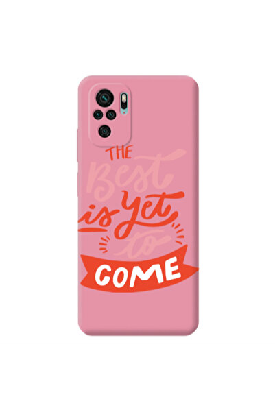 Other Xiaomi Redmi Note 10S The Best Pink Colored Silicone TPU Θήκη