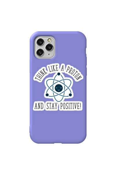 Other Apple iPhone 11 Pro Positive Purple Colored Silicone TPU Θήκη